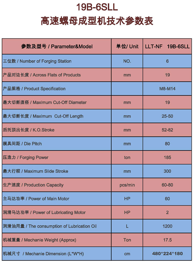 冷鐓機,冷鐓機參數說明 冷鐓機,冷鐓機參數說明